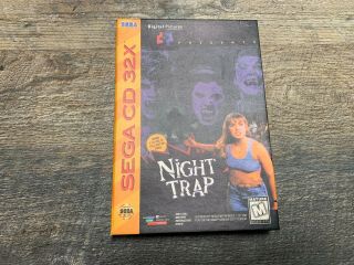 Night Trap For The Sega Cd 32x System Dana Plato Rare