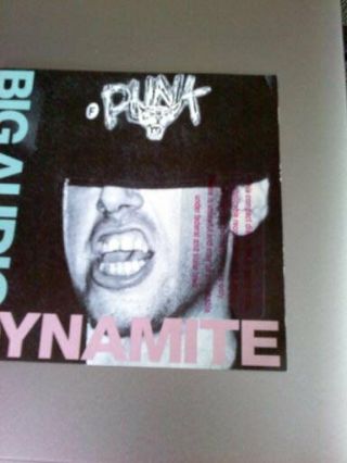 F - Punk - BIG AUDIO DYNAMITE; RARE full CD PROMO w/ hidden Suffragette City cover 2