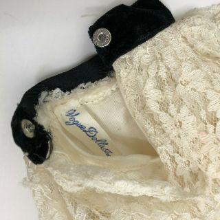 Vintage VOGUE Dolls Inc.  White Lace Skirt Tagged 2