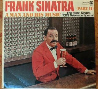 Rare Frank Sinatra A Man And His Music Part Ii R 5004 Authentic Vinyl Lp Record