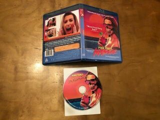 Pool Party Massacre Blu Ray Floating Eve Films Worst Pool Party Ever Oop Rare