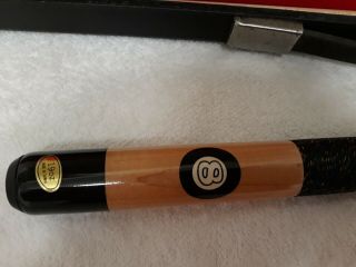 Vintage Camel Pool Cue Stick with hard case 1992.  Rare,  in 3
