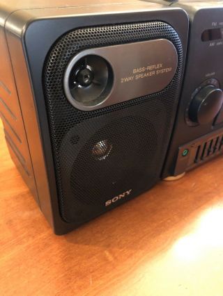 Vintage Rare Model Sony CFS - 1040 - AM/FM - Cassette Boombox - 100 3