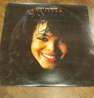 Janet Jackson - Escapade 12 " Vinyl Lp Maxi Single Rare Oop