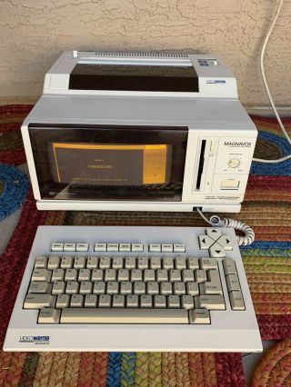 Vintage Magnavox Video Writer 450 Word Processor Printer Fast Rare
