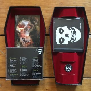 Misfits 4 CD Coffin Box Set - Rare OOP With Booklet and Fiend Club Pin 2