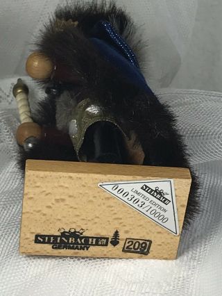 Vintage Rare Steinbach Germany Cossack - with baby Jesus Wooden Nutcracker 209 2
