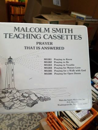 Rare Malcolm Smith Prayer That Is Answered 6 Cassettes Set