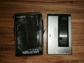 Rare Sony Walkman Wm - 7 Auto - Reverse Walkman Japan