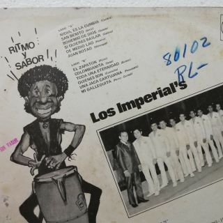 LOS IMPERIALS GUAGUANCO COLOMBIANITA RARE SALSA EX 117 LISTEN 2