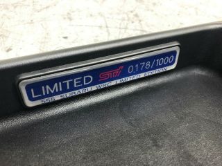 Jdm Subaru Impreza Gc8 Shift Console 555 Wrc Limited Edition Very Rare Oem