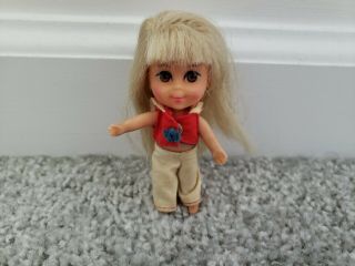 Vintage 1965 Mattel Lola Liddle Kiddles Sailor Doll Outfit