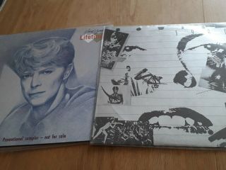 David Bowie X 2 Rare Promo Albums