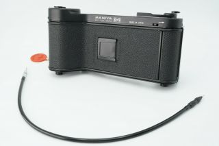 【rare Mint】 Model 3 Mamiya Press 6x9 Film Back Holder /w Cable From Japan 682