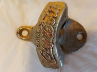 Antique 1943 Patent 2333088 Number 1 Coca Cola Bottle Opener Starr X Made In Usa