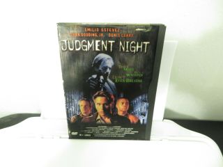 Judgment Night (dvd,  1998) Emilio Estevez Rare Oop