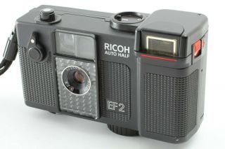 【RARE MINT】 Ricoh Auto Half EF2 35mm Half Frame Film Camera From Japan 591 2