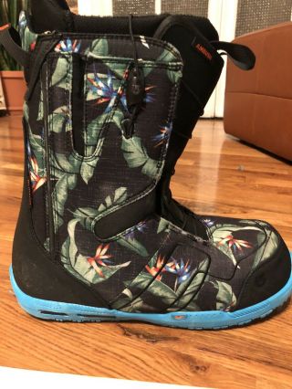 2015 Burton Ambush Boots Size 13 / Support Local Lei’d Colorway Rare 3