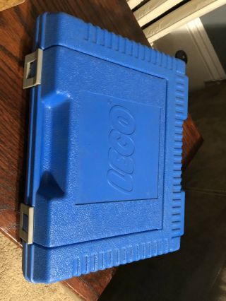 Vintage 1980s Lego Blue Hard Carry Case/storage
