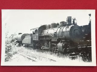 Antique Spokane Portland & Seattle Railway Railroad Locomotive 8 Photo