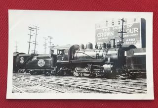 Antique Spokane Portland & Seattle Railway Railroad Locomotive 7 Photo