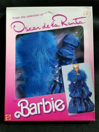 Vintage Mattel 1985 Oscar De La Renta Collector Series Viii 2752 Doll Fashion