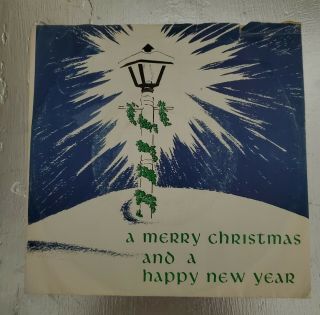 A Merry Christmas And A Happy Year 45 Dick Clark Loretta Dickie Record Rare