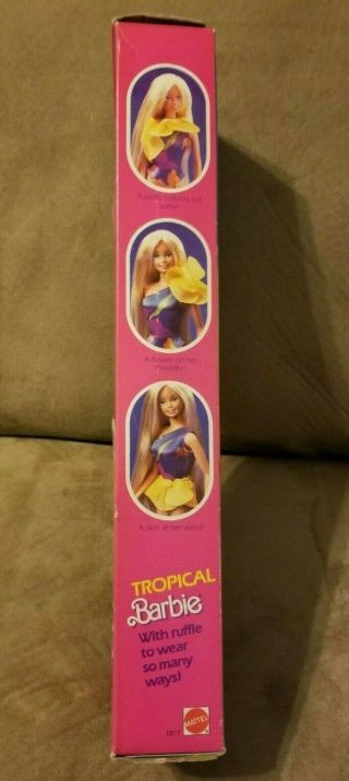 Vintage 1985 Mattel Tropical Barbie 1017 3