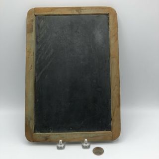 Large Antique Child’s Double - Sided School House Slate Chalk Board