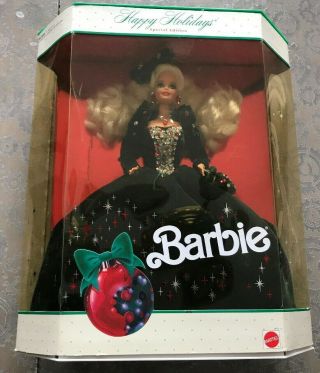 Happy Holidays Special Edition 1991 Barbie Doll