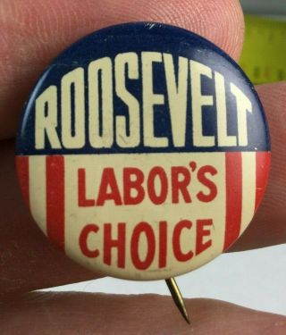 1936 Fdr Roosevelt Labor 