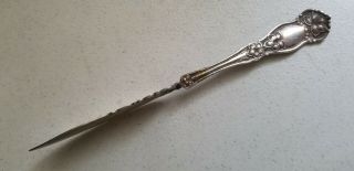 Antique Vintage Collectible Butter Knife,  7.  5 " Silver Plate - Wm Rogers&son Aa
