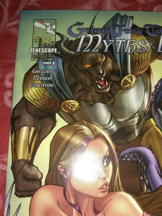 Grimm Fairy Tales Myths & Legends 17A,  Rare.  Bagged and boarded 2
