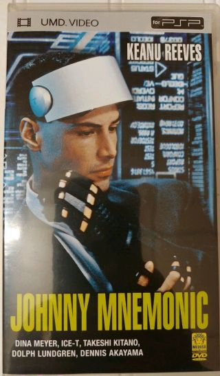 Psp Umd Movie: Johnny Mnemonic (rare Hard To Find)