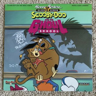 Scooby - Doo Meets The Ghoul School Laserdisc - Ultra Rare Cartoon Animation