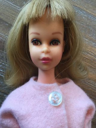 Vintage 1960s Francie Doll - Straight Leg - Blonde Hair - Pretty
