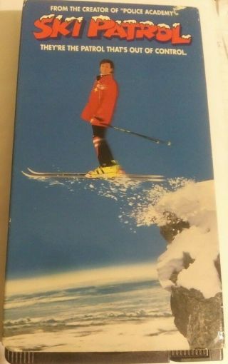 Ski Patrol (vhs) 1989 Rare & Oop Ex - Rental