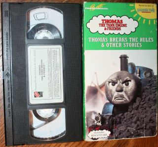 Thomas & Friends: Thomas Breaks The Rules & Other (vhs) Ringo Starr.  Good.  Rare