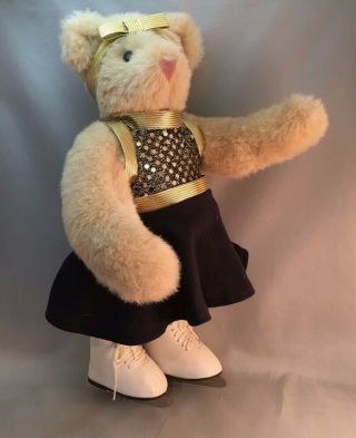 Rare Vermont Teddy Bear Ice Skater Tagged Outfit From Non - Smoker