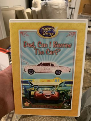 Dad,  Can I Borrow The Car? (disney Dvd Exclusives) Dvd/2012/rare/oop/very Good,