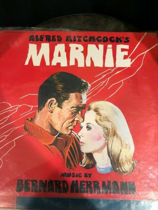 Marnie Soundtrack Lp Alfred Hitchcock 1975 Bernard Herrmann - Rare