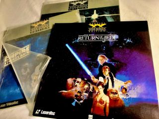 Star Wars Trilogy Widescreen Laserdisc - Ultra Rare