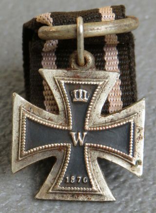 Rare Imperial German Miniature Iron Cross 1870