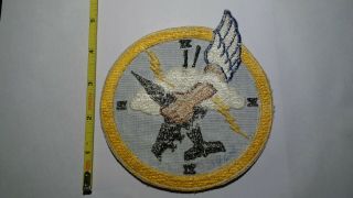 Extremely Rare 1950 ' s USAF 539th Fighter - Interceptor Squadron Patch. 2