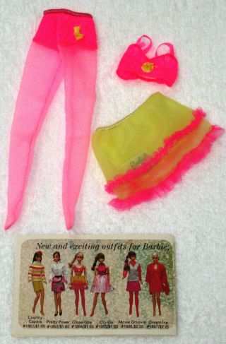 Barbie Vintage Outfit 1864 " Close - Ups " 1969
