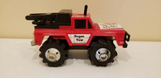 Rare Ljn Toys Rough Riders 1982 Tri Ex 4x4 Tow Truck Red