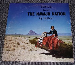 Songs From The Navajo Nation By Kaibah Lp 1970 Rare Native American