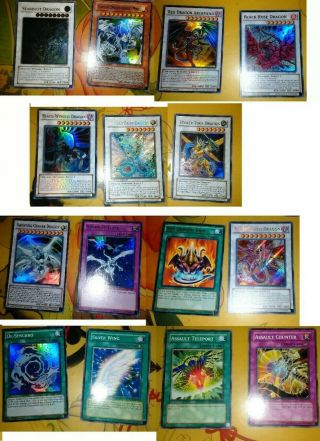 Variety Rare Yu - Gi - Oh 5ds Cards - Stardust Dragon,  Red Dragon Archfiend,  & More