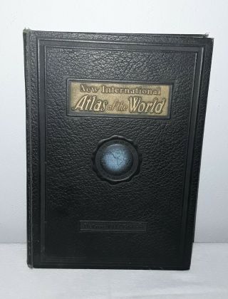 International Atlas Of The World Deluxe 1942 Edition