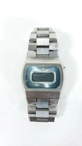 Vintage Sensor Trilite Digital Watch 1970s Futuristic And Very Rare